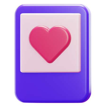 Photo d'amour  3D Icon