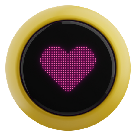 Robot d'amour  3D Emoji