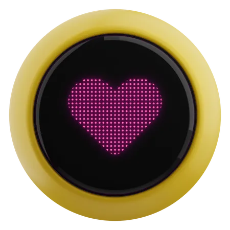 Robot d'amour  3D Emoji