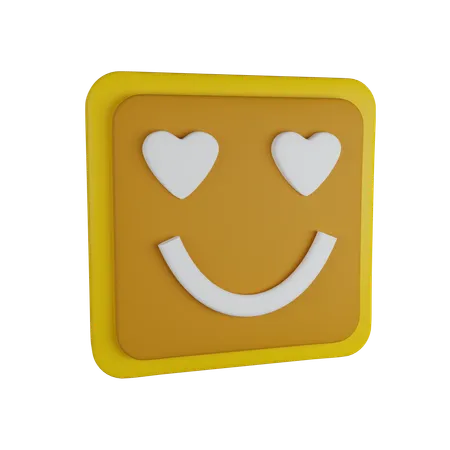 Sentiment d'amour  3D Icon