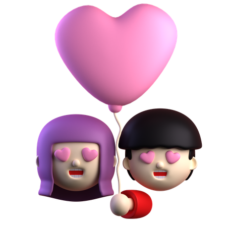 Aimer la Saint-Valentin  3D Icon