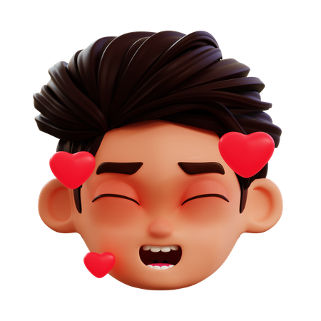 Emoji amoureux  3D Icon