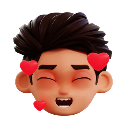 Emoji amoureux  3D Icon