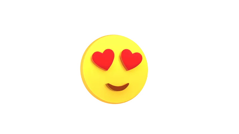 Emoji amoureux  3D Emoji