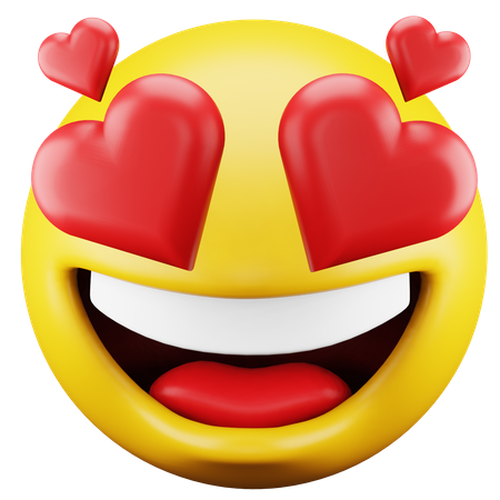 Emoji amoureux  3D Icon