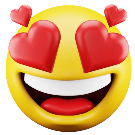 Emoji amoureux  3D Icon