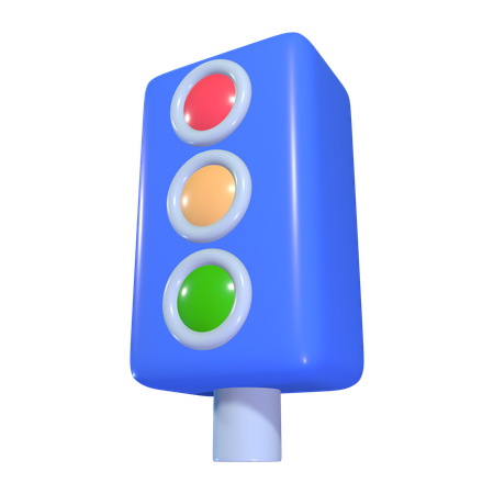 Ampel  3D Icon