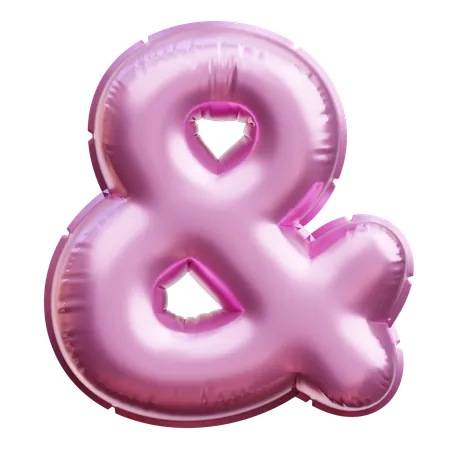 Ampersand  3D Icon