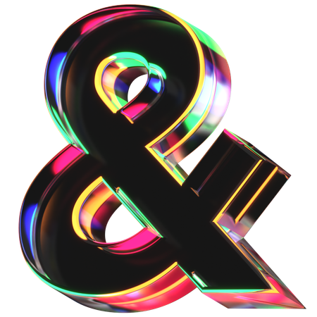 Ampersand  3D Icon