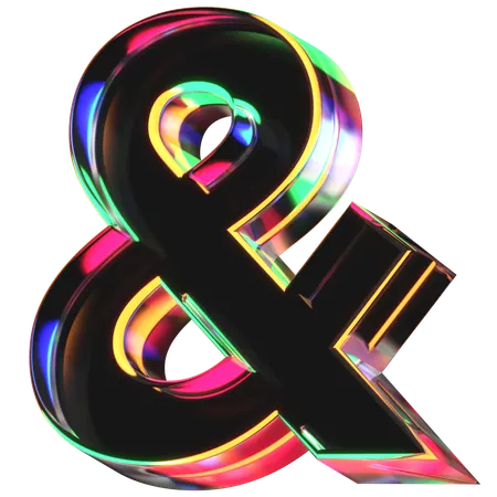 Ampersand  3D Icon