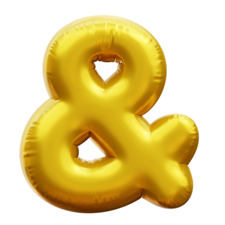 Ampersand  3D Icon