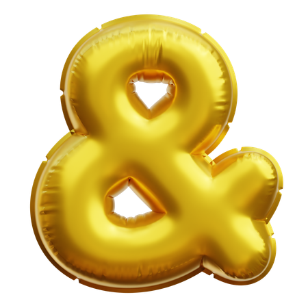 Ampersand  3D Icon