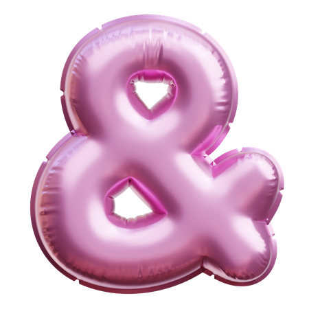 Ampersand  3D Icon