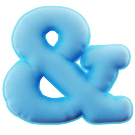 Ampersand  3D Icon