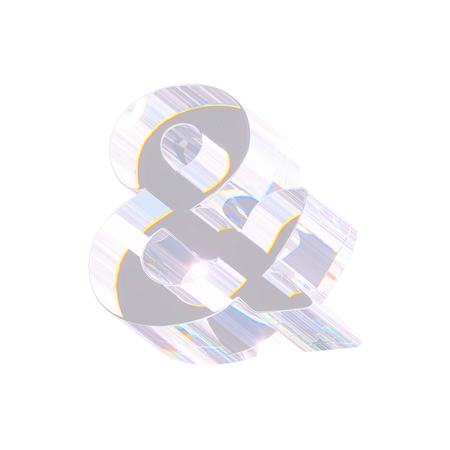 Ampersand  3D Icon