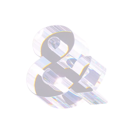Ampersand  3D Icon