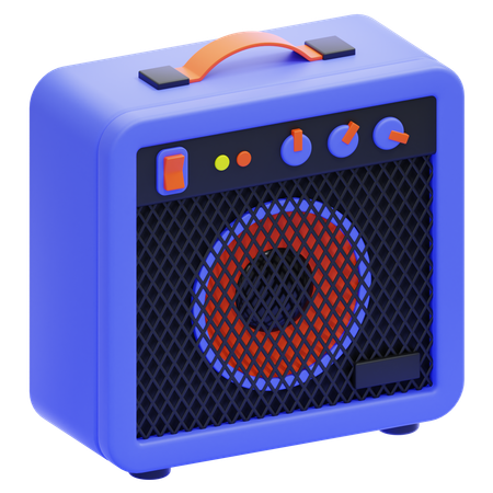 Amplificador  3D Icon