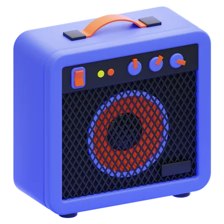 Amplificador  3D Icon