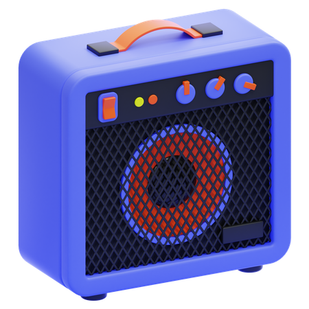 Amplificateur  3D Icon