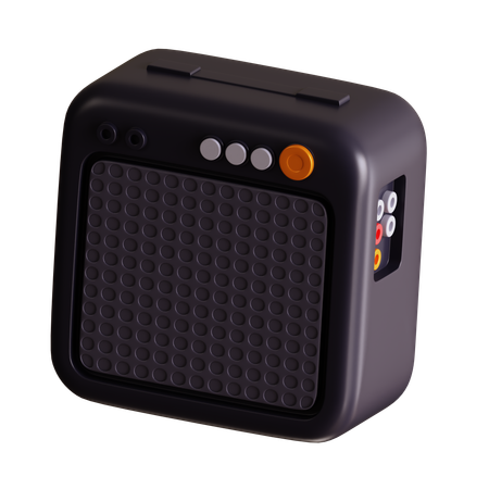 Amplifier  3D Icon