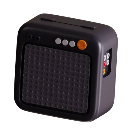 Amplifier  3D Icon