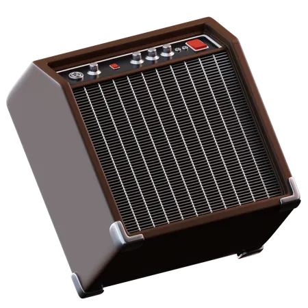 Amplifier  3D Icon
