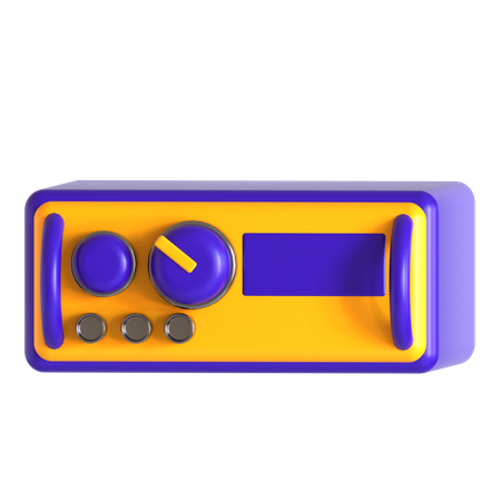 Amplifier  3D Icon