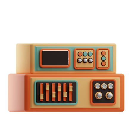 Amplifier  3D Icon