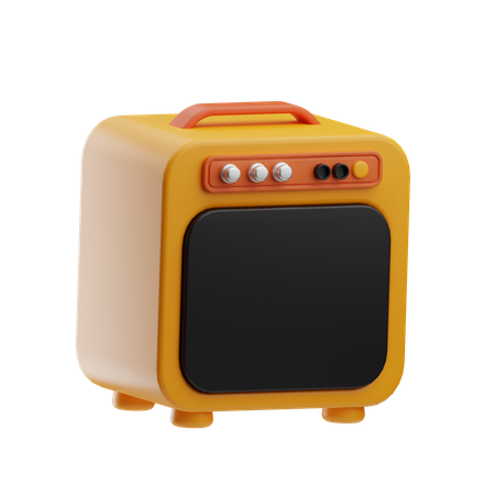 Amplifier  3D Icon