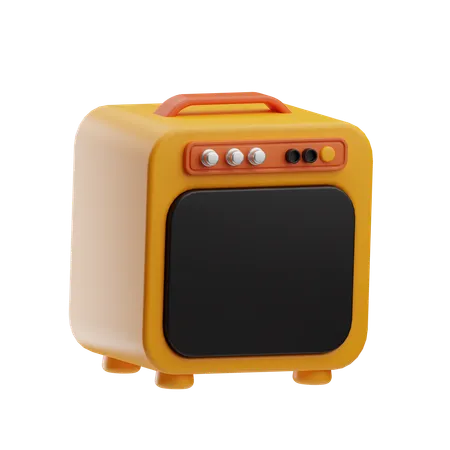 Amplifier  3D Icon