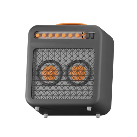 Amplifier Guitar  3D Icon