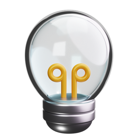 Ampoule  3D Icon