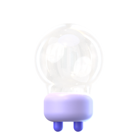 Ampoule  3D Icon