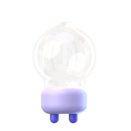 Ampoule  3D Icon