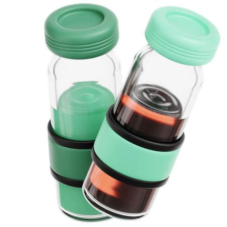 Ampoule  3D Icon