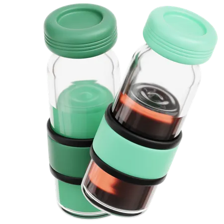 Ampoule  3D Icon
