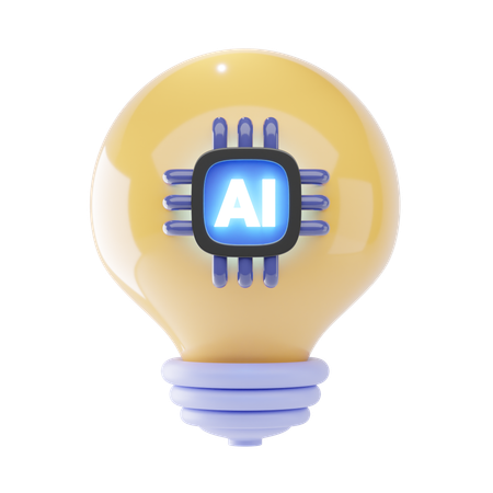 Ampoule  3D Icon