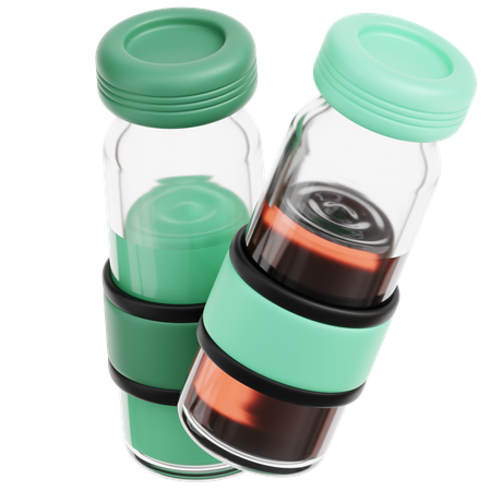 Ampoule  3D Icon