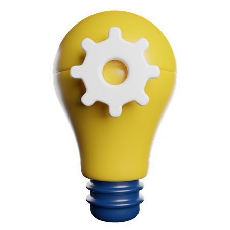 Ampoule  3D Icon