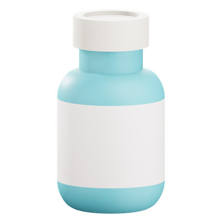 Ampoule  3D Icon