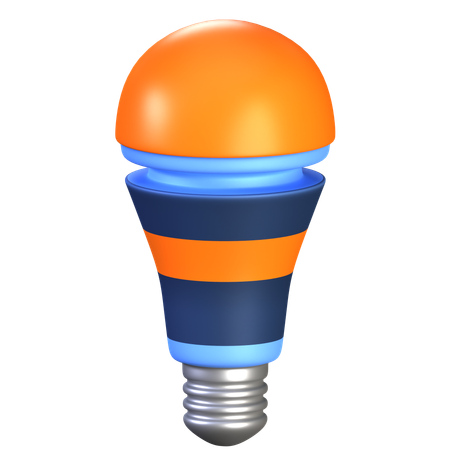 Ampoule  3D Icon