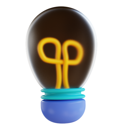 Ampoule  3D Icon