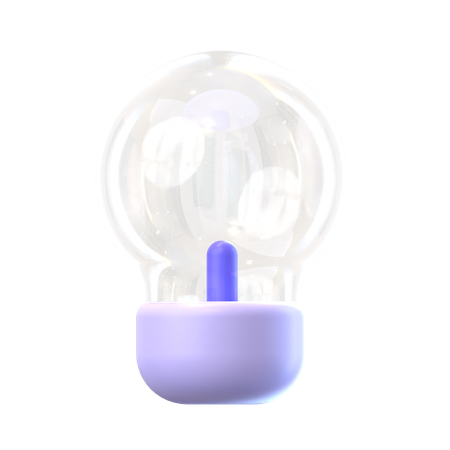 Ampoule  3D Icon