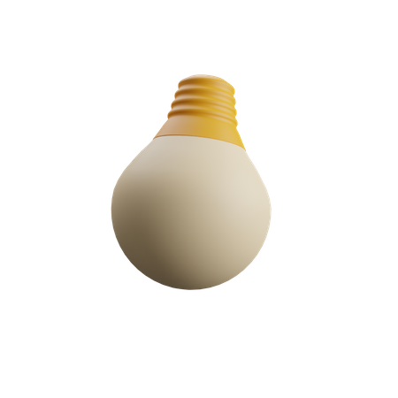 Ampoule  3D Icon