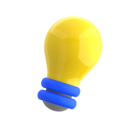 Ampoule  3D Icon