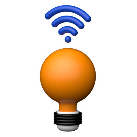 Ampoule à distance  3D Icon