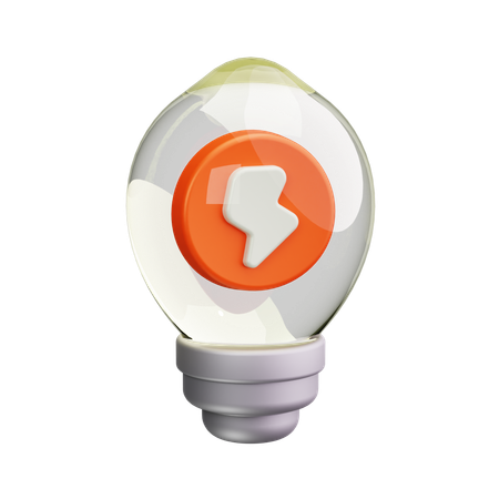 Ampoule à LED  3D Icon