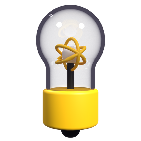 Ampoule atomique  3D Icon