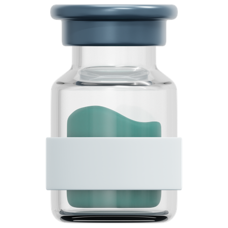 Ampoule Bottle  3D Icon