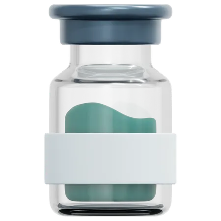 Ampoule Bottle  3D Icon